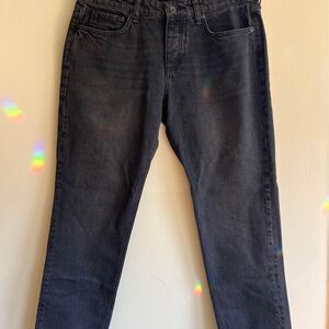 Rag & Bone Women's Dre Low-Rise Boyfriend Jeans - HighlandBlack Wash NWT Size 29
